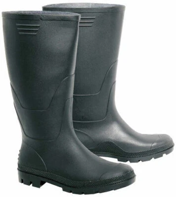 Gartenstiefel Gummistiefel Stiefel Regenstiefgel Farbe schwarz Größe 36-50 - Bild 1 von 2