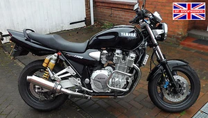 Yamaha XJR1300 Exhausts SP Engineering Stainless Round Big Bore XLS 1999-2003 - Picture 1 of 12