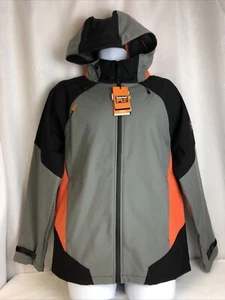Timberland Grey Pro Herren Power Zip Softshelljacke mit Kapuze Größe L - Bild 1 von 17
