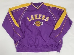 NBA LA Lakers Jacke Gr. XXL (2XL) Pullover Stitched Logo Pulli Vintage - Bild 1 von 15