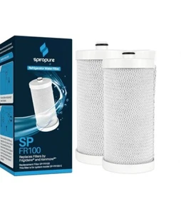 2X SP FR100 NSF Refrigerator Water Filter Replacement for WF1CB WFCB R 9910 9910 - Picture 1 of 5
