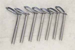 CHOUINARD NUOVA VITE TUBOLARE PER GHIACCIO, ACCIAIO, 17 CM VINTAGE 1988 RARA - Foto 1 di 7