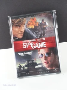 Spy Game (DVD, 2002) Full Frame Collector's Edition - Robert Redford, Brad Pitt - Bild 1 von 2