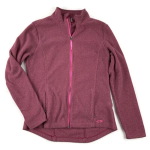 Champion Womens Jacket Collared Zip Up Purple Medium - Picture 1 of 8