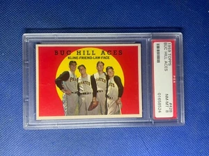 1959 Topps Buc Hill Aces #428 ** PSA 8 NM-MT - Picture 1 of 2