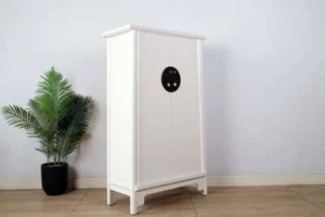 Chinesischer Hochzeitschrank 2 Türen #M-HOC-A20W - Bild 1 von 5