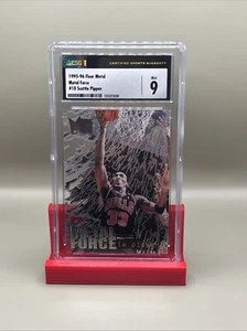 1995-96 Fleer Metal Force #10 Scottie Pippen GRADED CSG 9 MINT - Bild 1 von 4