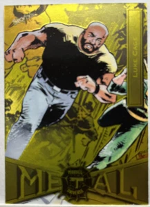 2022 Spider-Man Marvel Metal Universe #45 Luke Cage Yellow Light FX 1209 - Bild 1 von 2