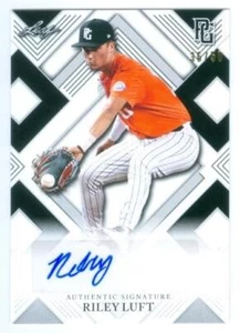 RILEY LUFT "TARJETA AUTÓGRAFA NEGRA /50" HOJA JUEGO PERFECTO NACIONAL 2023 - Imagen 1 de 1