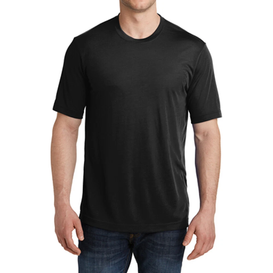Camiseta deportiva Sport-Tek ST450 para hombre algodón táctil PosiCharge competidor Foto 1 de 1