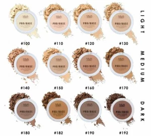 MUA PRO/BASE FULL COVERAGE MATTE PRESSED POWDER ALL SHADES NEW & VEGAN - Picture 1 of 1