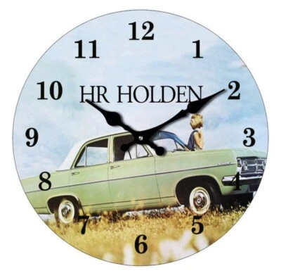 HR Holden Round Glass Clock - Wall Mount - Free Standing 17cm. NIB. - Image 1 of 3