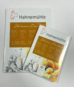 Hahnemühle Skizze Pastell Skizzenblock 130 g/m² DIN A5 / A4 / A3 wählbar NEU ! - Bild 1 von 3