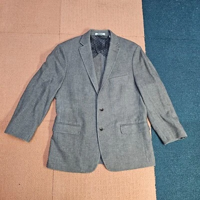 DKNY Lord Taylor Traje Chaqueta Deportiva Separada Abrigo Gris 40S 2 Botones Sólido U0b Foto 1 de 4