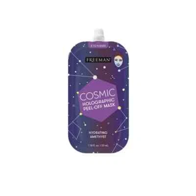 Freeman Cosmic Holographic Peel Off Mask Hydrating Amethyst 35ml Glowing Skin - Image 1 of 2