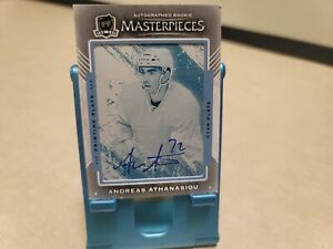 2015-16 The Cup Andreas Athanasiou Masterpieces SPx Printing Plate Auto Rc (1/1)