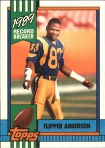 A5457- 1990 Topps Tiffany Football Card #s 1-200 -You Pick- 15+ FREE US SHIP - Picture 1 of 235