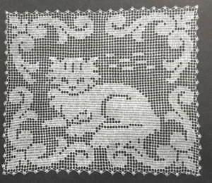 New Crochet Book Volume 41 Elizabeth Hiddleson Pattern Doilies Kitty Cat Fillet - Picture 1 of 17