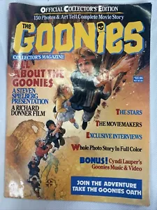 Goonies Collectors Edition Paperback Magazine - Picture 1 of 8
