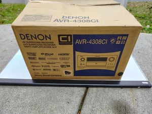 Denon AVR-4308CI 7.1 CH AV Receiver- Built-In Wi-Fi Japan Pre-owned  - Picture 1 of 16