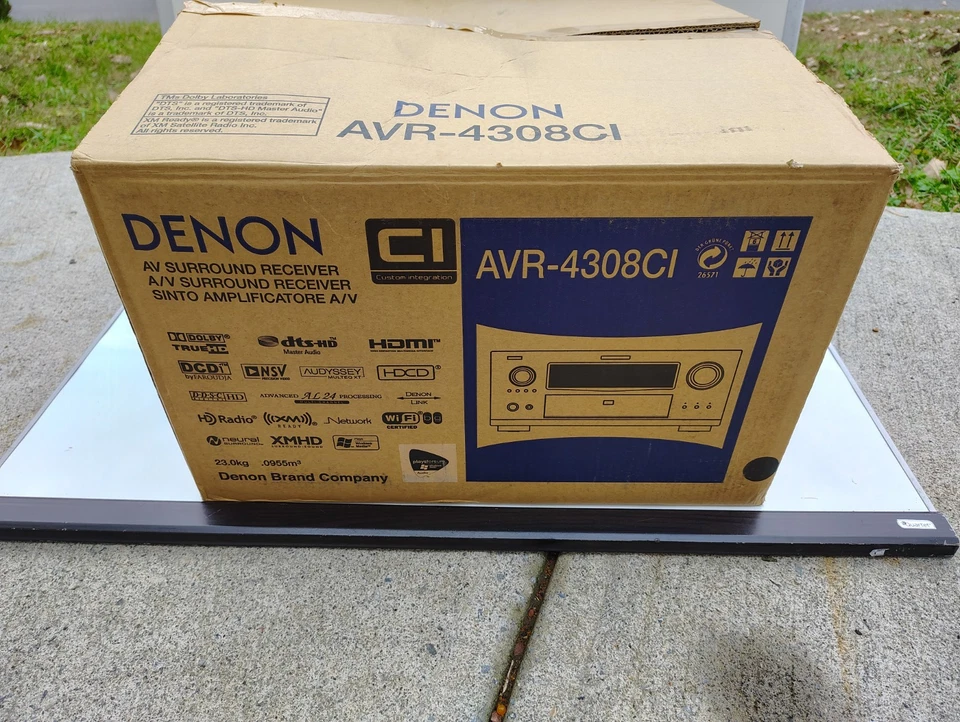 Denon AVR-4308CI 7.1 CH AV Receiver- Built-In Wi-Fi Japan Pre-owned  - Image 1 of 4