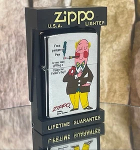 Zippo 74 of 1000 Collectible of The Year  1955 New Yorker Magazine Made 1997 - Picture 1 of 7
