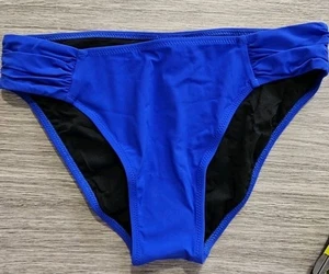Profile By Gottex Bikini Bottoms Womens Size 6 Cobalt Blue Lined NWOT NB605 - Picture 1 of 8