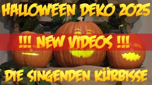 🎃Die Singenden KÜRBISSE 2025 (Halloween, Deko, Beamer, Digital)🎃 - Bild 1 von 35