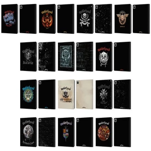 OFFICIAL MOTORHEAD ALBUM COVERS LEATHER BOOK CASE FOR APPLE iPAD - Picture 1 of 19