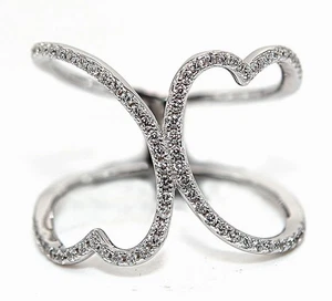 Behandelter weißer Saphir 925 massiv Sterlingsilber Ring Gr. 8 MM3-4 - Bild 1 von 3