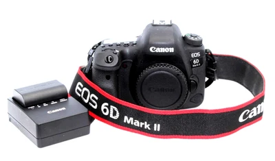 (MINT) Canon EOS 6D Mark II 26.2MP Digital SLR Camera  Body TESTED - Image 1 of 4