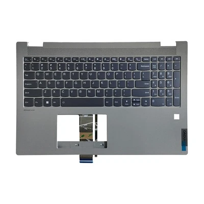 PCACCESSORY Palmrest For Lenovo Ideapad Flex 5-15IIL05 Keyboard Backlit Upper Case FPR Hole