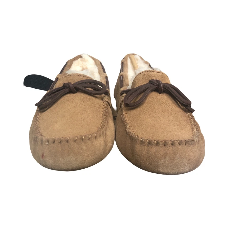 UGG Women's 7 Dakota Chestnut Suede Slippers Moccasins 5612 Shoes - Image 1 of 4