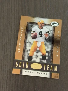 2002 Leaf Certified Gold Team Insert #GT2 BRETT FAVRE Green Bay Packers Card HOF - Picture 1 of 3