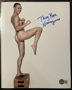 Thug Rose Namajunas signed Autographed 8x10 Photo With Beckett COA UFC Champ A34 - Picture 1 of 1