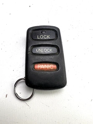 ORIGINAL MITSUBISHI ECLIPSE 2000 2001 OEM KEY LESS ENTRY REMOTE FOB RED PANIC US - Image 1 of 4