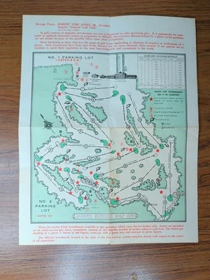Raro 1982 Augusta National Golf Club Masters Program Jack Nicklaus De colección Foto 1 de 4
