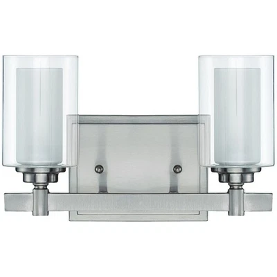 Luz de tocador de baño Celeste de barrio hecha a mano 16712BNK2 Foto 1 de 2