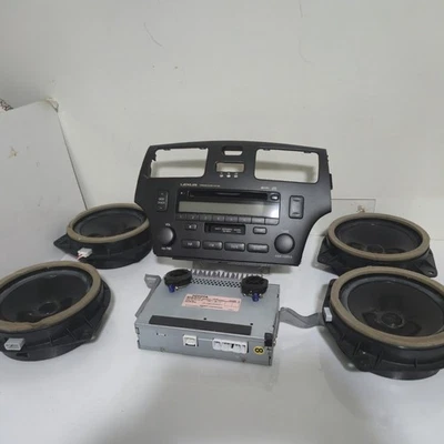 2004-2006 Lexus ES330 Premium Sound Radio 6 Disc CD And Cassette (PACKAGE DEAL) - Image 1 of 4