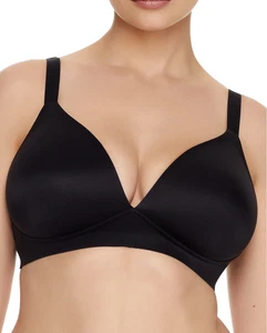 Bali Womens Comfort Revolution Soft Touch Perfect Wire-Free Bra, Black, XL - Picture 1 of 2