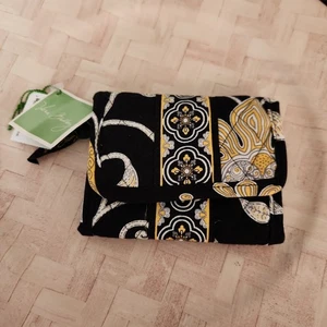 VERA BRADLEY Pocket Wallet Trifold Petite Small Yellow Bird Pattern NWT - Picture 1 of 3