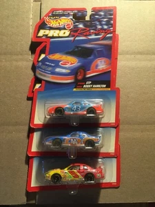 Hot Wheels PRO Racing Nascar #5 Terry Labonte #43 bobby hamilton #44 kyle petty - Picture 1 of 13