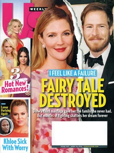 US WEEKLY Magazine April 18 2016 Drew Barrymore Khloé Kardashian Miranda Lambert - Picture 1 of 2