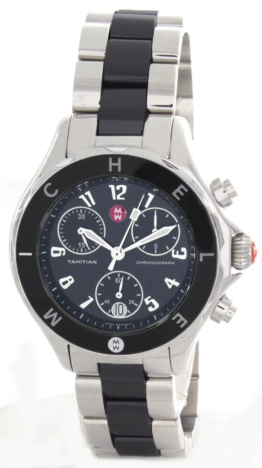 Reloj Michele de cerámica de Tahití para mujer MWW12E000004 Foto 1 de 1