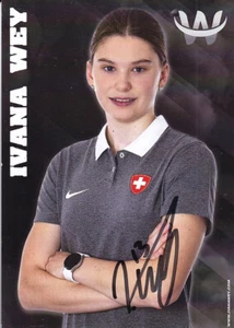Ivana WEY - Eishockey-Nationalspielerin Schweiz, Original-Autogramm! - Picture 1 of 1