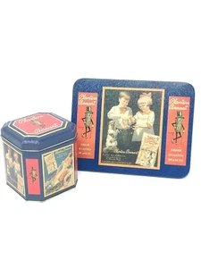 Vintage Planters Peanut Tin Sign 8.5"and Planters Tin Container 4 x4 Advertising - Picture 1 of 7