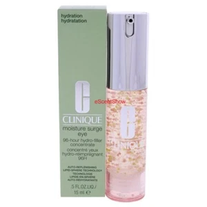 CLINIQUE MOISTURE SURGE EYE 96 HOUR HYDRO FILLER CONCENTRATE .5 OZ / 15 ML NIB - Picture 1 of 1