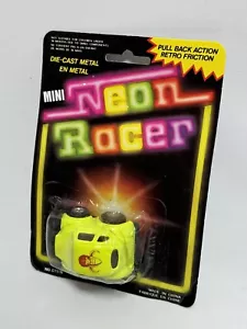 1990s Neon Racer C17/N - Mint On Card MOC Die Cast Toy Car Viking Theme - Picture 1 of 6