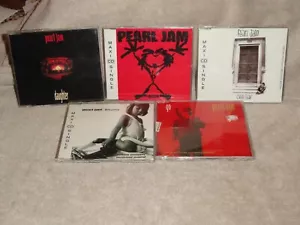 Pearl Jam Daughter/Jeremy/Yellow Ledbetter/Once 5 CD LOT MAXI SINGLE IMPORT's - Picture 1 of 7