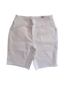 Inc White High Rise Women's Shorts Size 6, Waist Shaper, Core Short - Picture 1 of 12